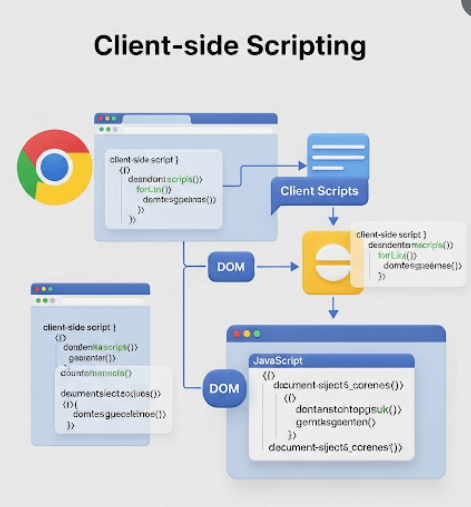 client-side scripting: