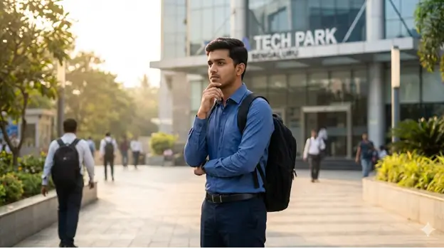 IT company training program classroom for freshers