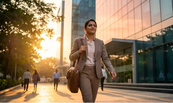 young IT professional focusing on learning and career growth